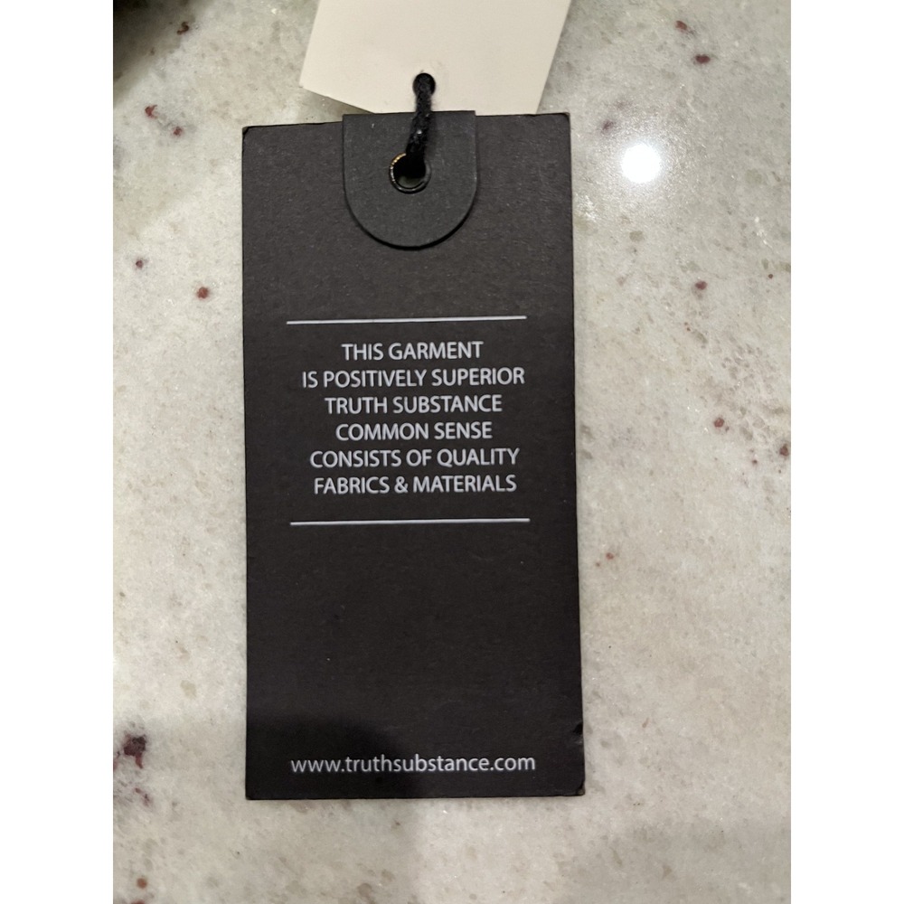 Truth Substance Common‎ Sense Men Sweatpants 2XL Blk Streetwear Urban NWT Flaws - Picture 6 of 14